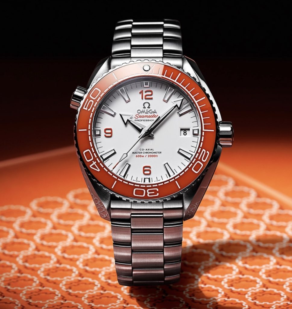 Omega Seamaster Planet Ocean Naranja