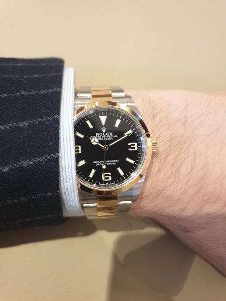Replicas Rolex Explorer Rolesor