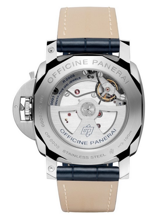 panerai luminor 1950 10 days gmt automatic acciaio 44mm relojes imitacion