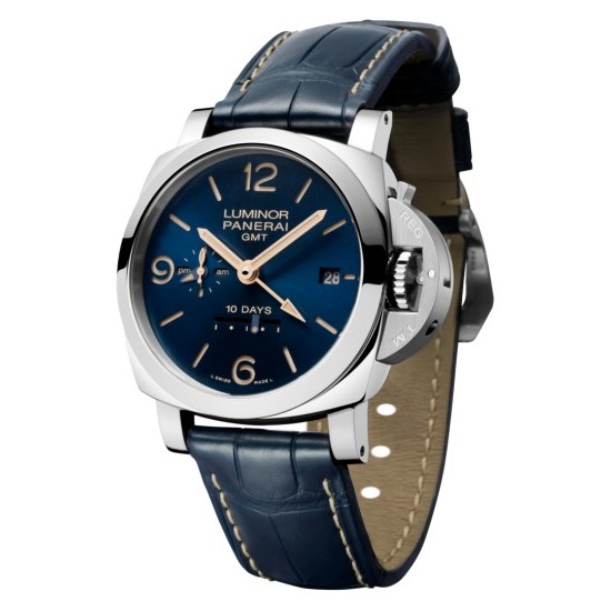 panerai luminor 1950 10 days gmt automatic acciaio 44mm relojes imitacion