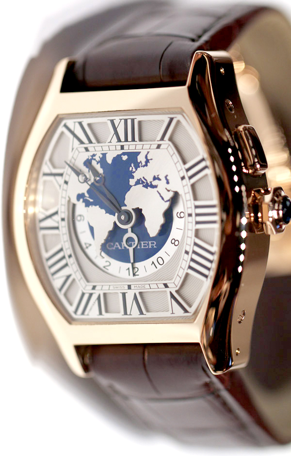 Cartier Tortue XXL Multiple Time Zones Replica