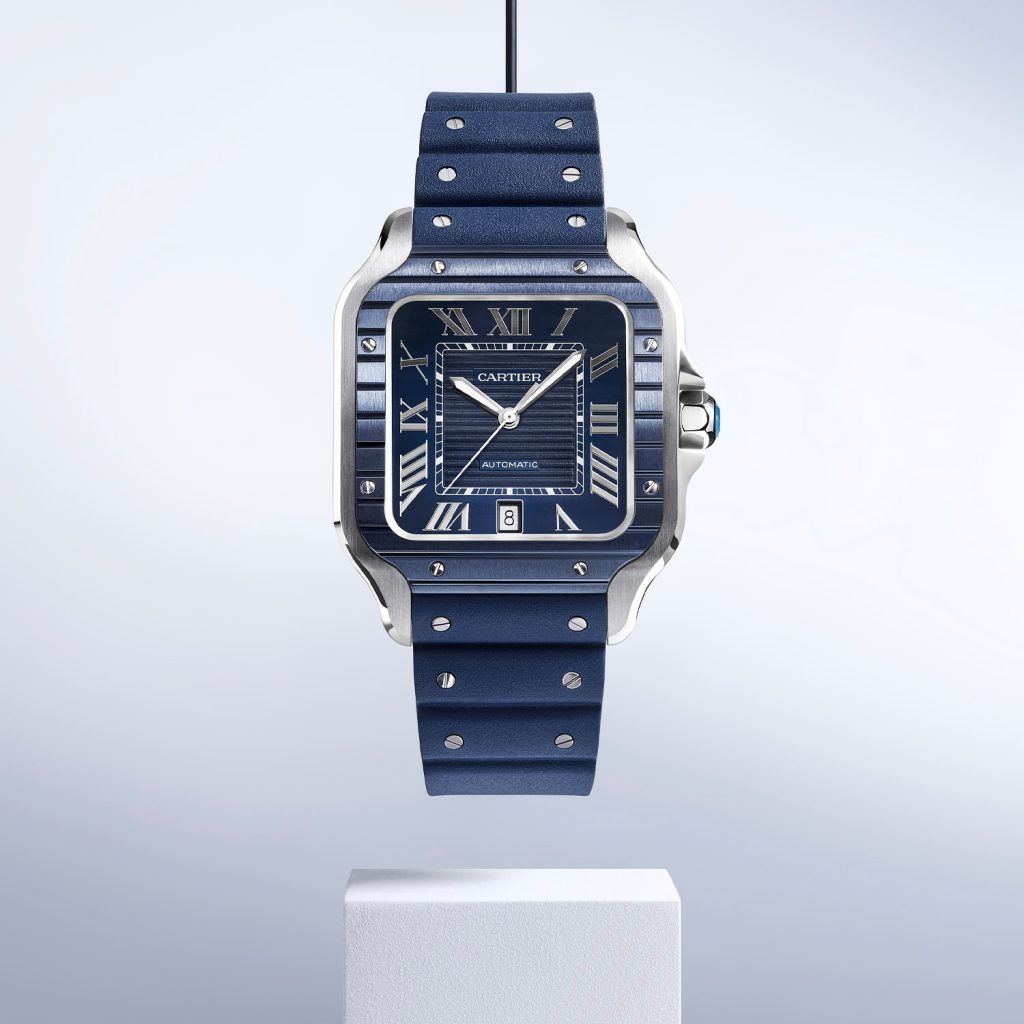 Blue Santos de Cartier Replica